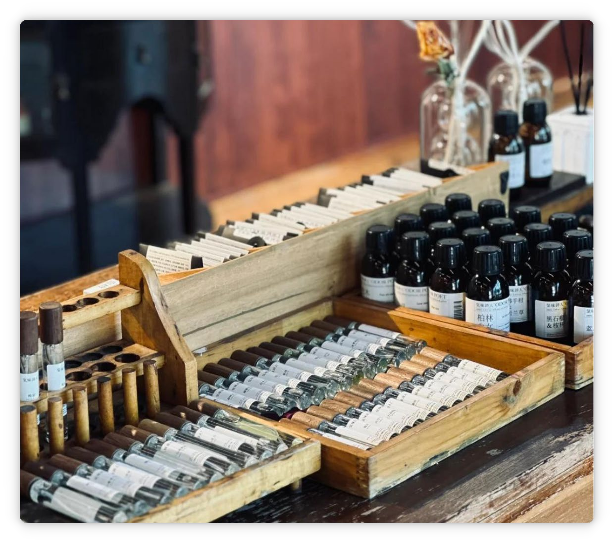 用于香型选择与评估的香氛样品